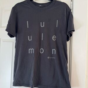 lululemon athletica Black Graphic Tee
